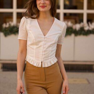Gaala Paris - Gina Blouse - Cropped - 100% cotton